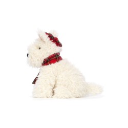 Jellycat - Przytulanka Terrier w czapce i szaliku 21cm