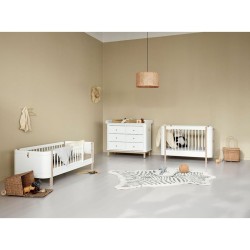 Oliver Furniture - Części do rozbudowy łóżeczka Mini+ na łóżko Mini+ Junior Kit - White