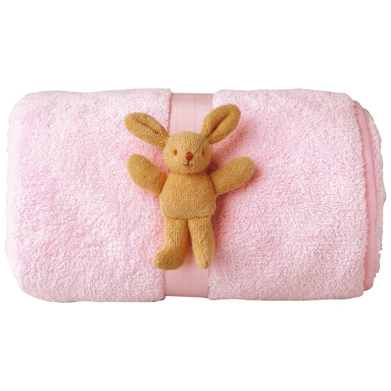 Trousselier - Kocyk Fluffy 65x90cm Pink