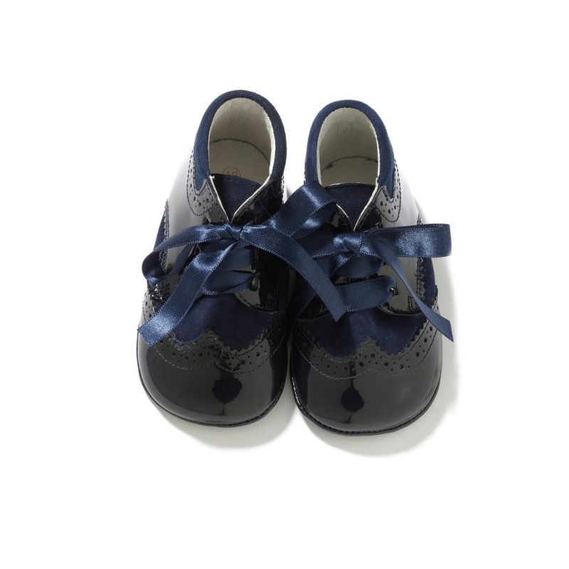 Petite Maison - Buty Oxford Navy (18)