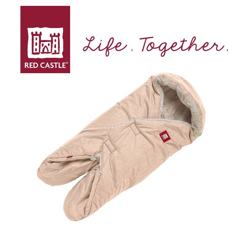 Red Castle - Otulacz Rożek Babynomade Tenderness 0-6m Heather beige