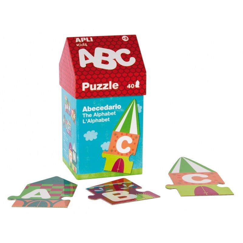 Puzzle con lettere APLI Kids ABC di seconda mano per 6 EUR su Zaragoza su  WALLAPOP