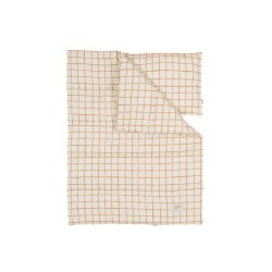 Malomi Kids - Pościel Bawełniana CAMEL CHECK M