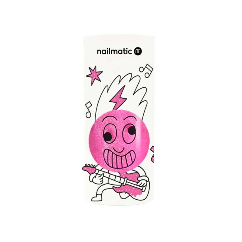 Nailmatic - Lakier do paznokci na bazie wody Pinky - fluorescencyjny różowy