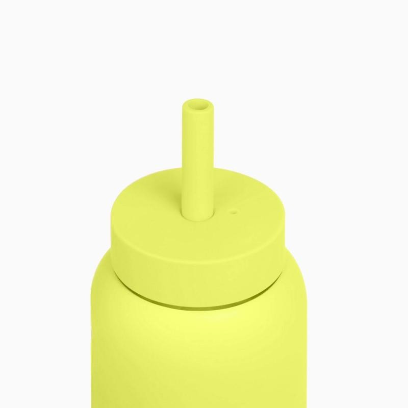 Bink - Silikonowa nasadka ze słomką do butelek Mini Bottle 500ml - pineapple