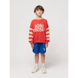 Bobo Choses - Bermudy z materiału frotte Kids BC - blue