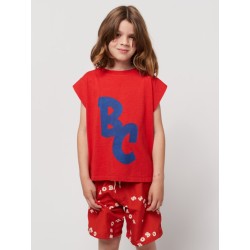 Bobo Choses - Szorty kąpielowe Kids BC Circle all over - red