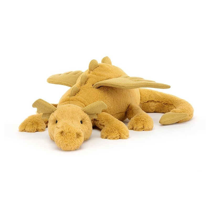 Jellycat - Przytulanka Smok złoty 66cm