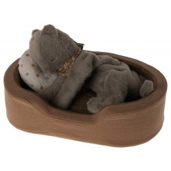 Maileg - Pluszowy kotek Kitten, earth grey