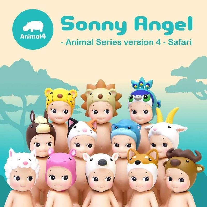 Sonny Angel - Mini laleczka - Animal 4 SAFARI