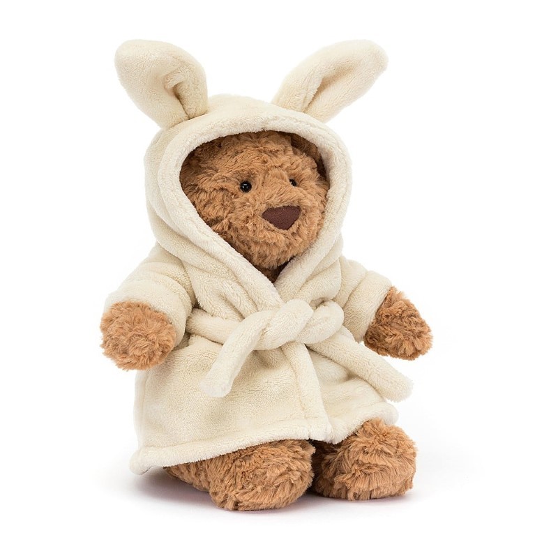 Jellycat - Przytulanka Miś Bartłomiej w szlafroku 26cm