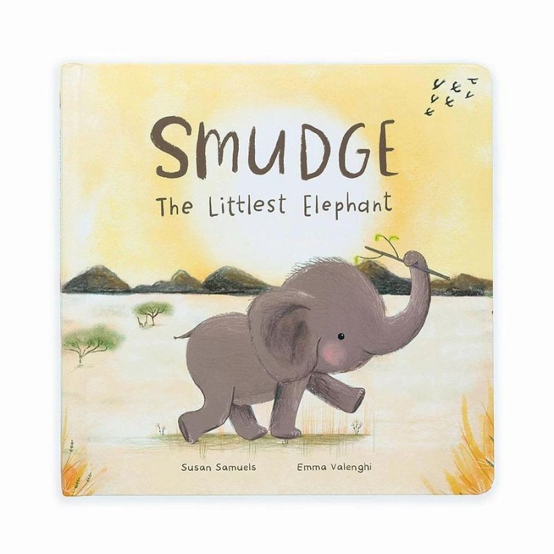 Jellycat - Książeczka dla dzieci "Smudge the Littlest Elephant"