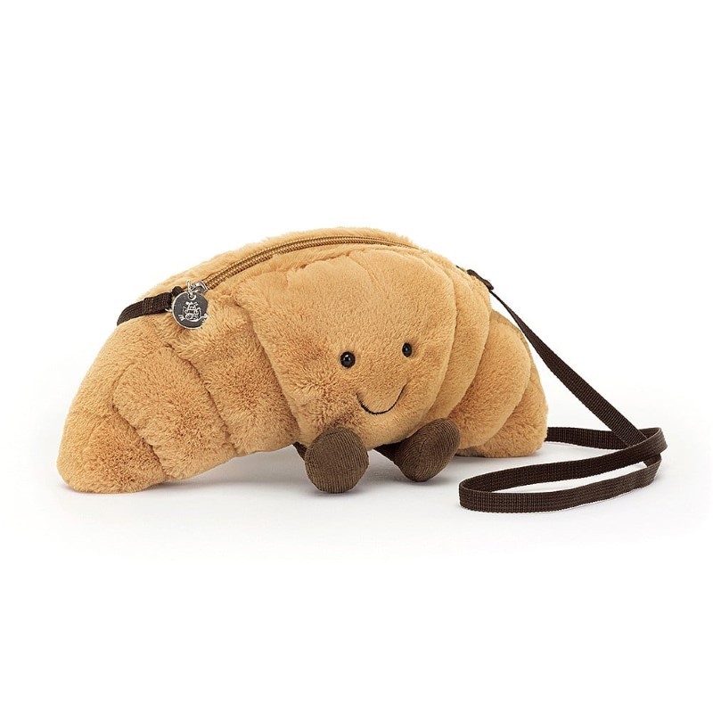 Jellycat - Torebka na ramię Wesoły croissant 27cm