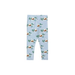 Tinycottons - Bawełniane legginsy dziecięce Cottage - dark grey