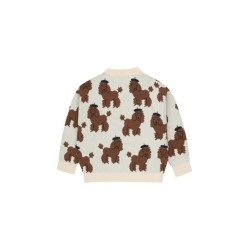 Tinycottons - Sweter dziecięcy Tiny Poodle - light cream melange