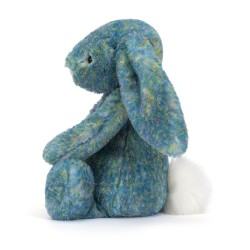 Jellycat - Przytulanka Bashful Luxe Królik 31cm - lazurowy