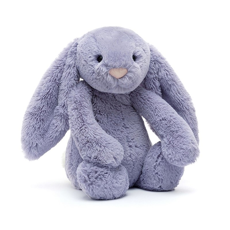 Jellycat - Przytulanka Bashful Królik 31cm - fioletowy