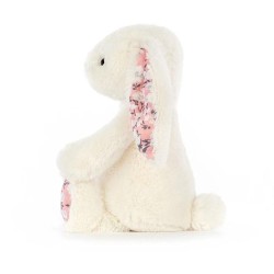 Jellycat - Przytulanka Blossom Królik z uszami w kwiatki 18cm - kremowy