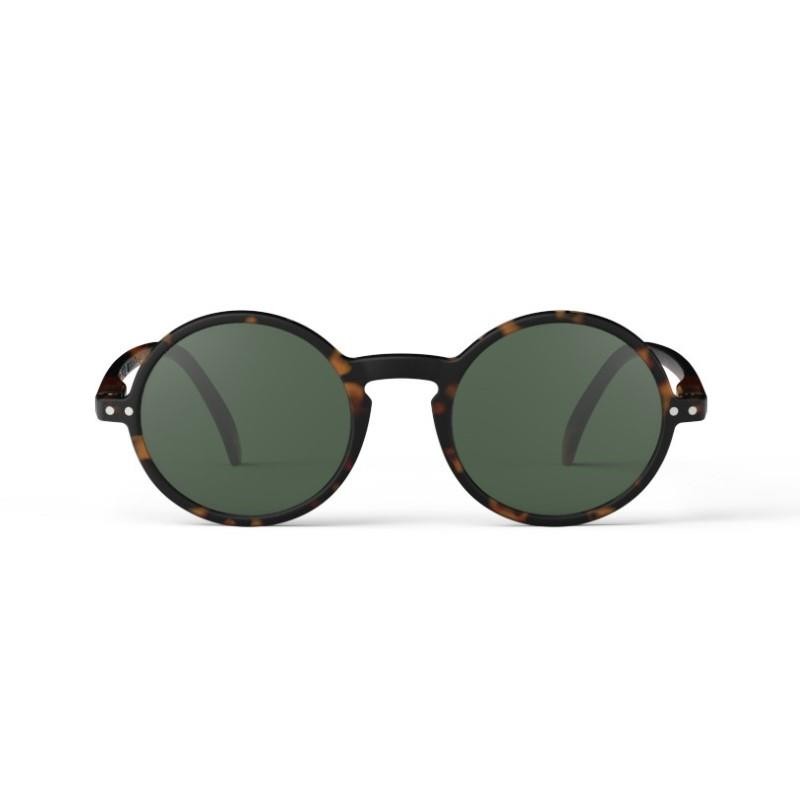 Izipizi - Okulary przeciwsłoneczne Sun Adult G Tortoise Green Lenses