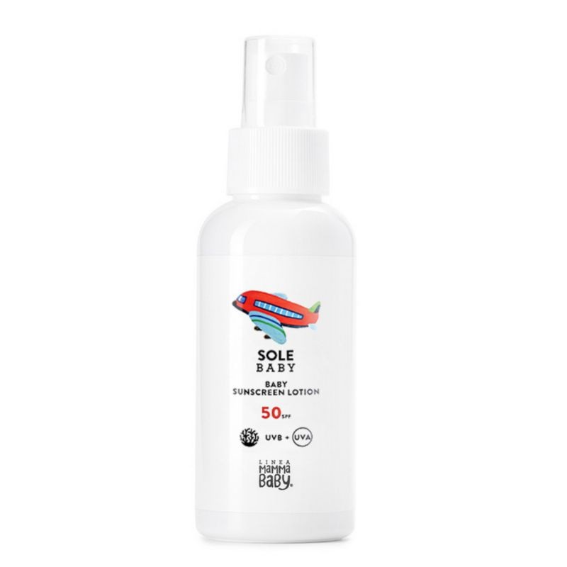 Linea MammaBaby - Balsam z filtrem przeciwsłonecznym Sole Baby SPF 50+ Eco Reef 100 ml