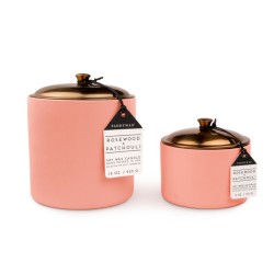 Paddywax - Świeca sojowa ceramiczna "Hygge" (141g) Blush - Rosewood + Patchouli