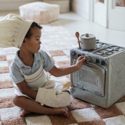 Lorena Canals - Bawełniana kuchenka dla dzieci, kosz na zabawki Play Basket Kitchen