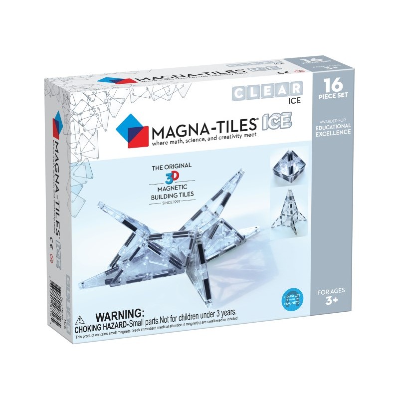 Magna Tiles - Klocki magnetyczne ICE 16 el.