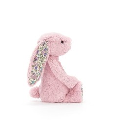 Jellycat - Przytulanka Blossom Królik z uszami w kwiatki 18cm - różowy