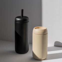 Bink - Nasadka z silikonową słomką do butelek Day/Sip Tumbler - black