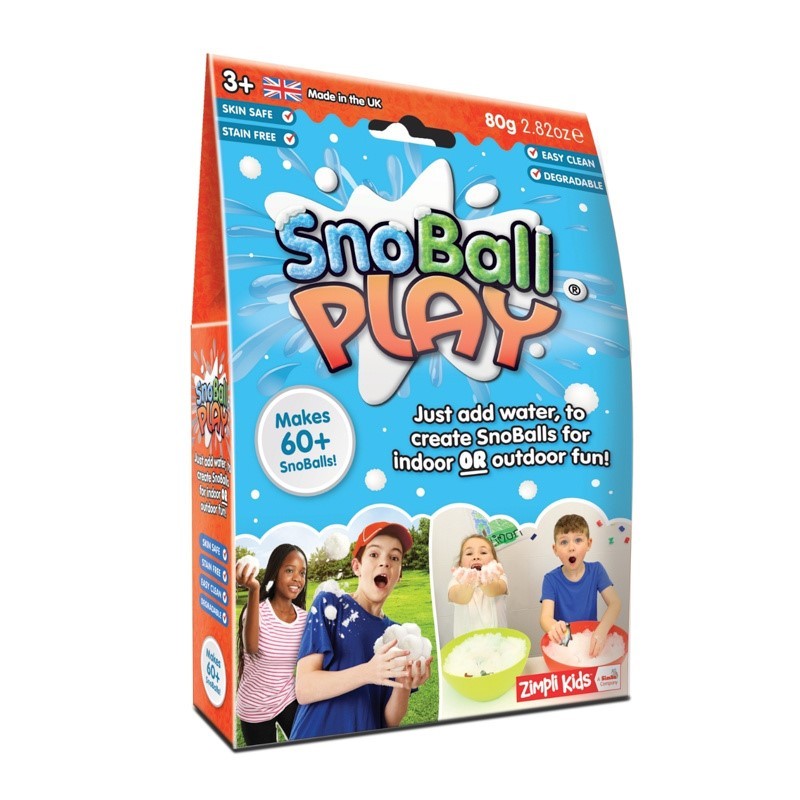 Zimpli Kids - Zestaw do tworzenia kul śniegowych SnoBall Play 4 użycia 3+