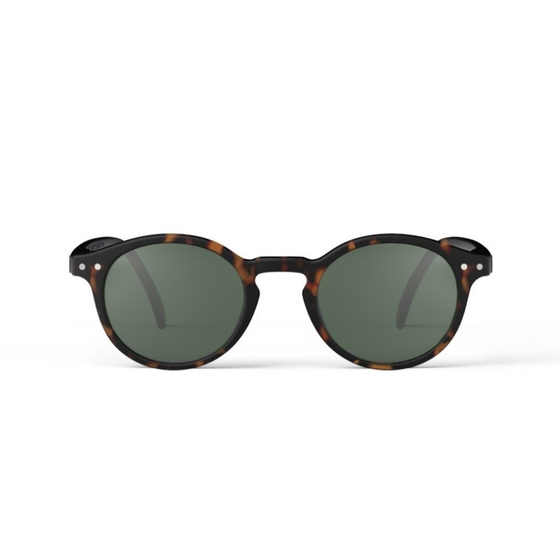 Izipizi - Okulary przeciwsłoneczne Sun Adult H Tortoise Green Lenses