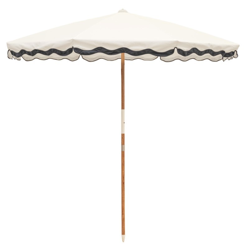 Business & Pleasure Co. - Parasol The Amalfi Umbrella, rivie white