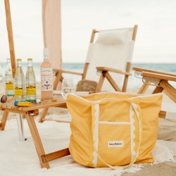 Business & Pleasure Co. - Płócienna torba plażowa na ramię The Beach Bag, rivie mimosa