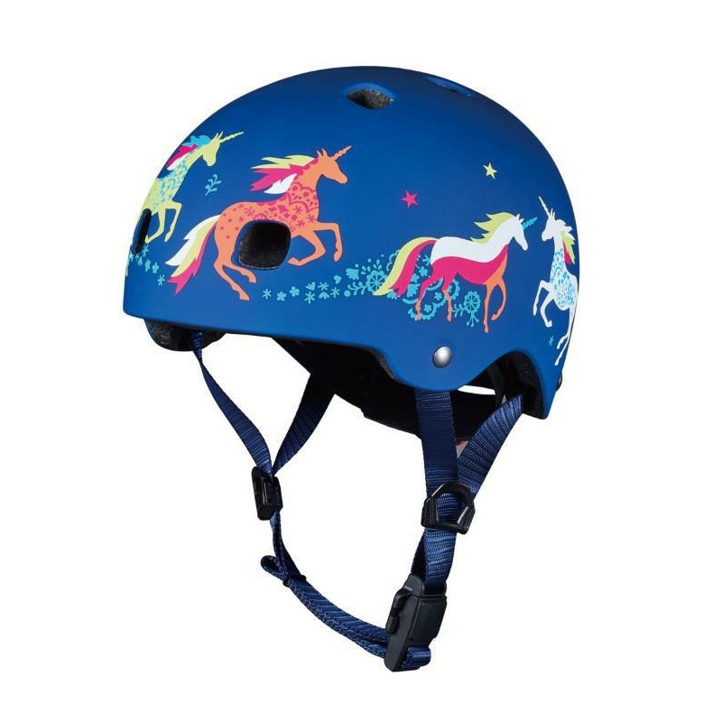 Micro - Kask dziecięcy M (52-56cm) - jednorożce