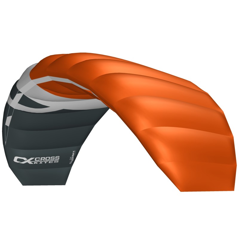 Cross Kites - Latawiec Boarder 2.5m, Fluor Orange