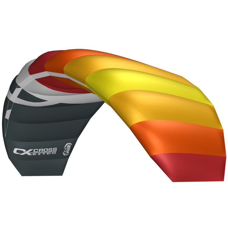 Cross Kites - Latawiec Air 2.5m, Red-Yellow