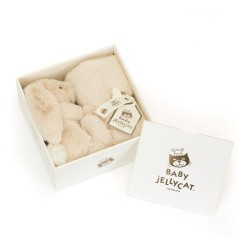 Jellycat - Króliczek Luxe Szmatka Przytulanka Kremowa 34 cm