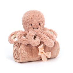 Jellycat - Ośmiornica Szmatka Przytulanka Morelowa