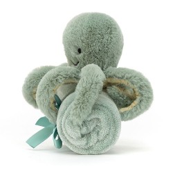 Jellycat - Ośmiornica Szmatka Przytulanka Miętowa 34 cm