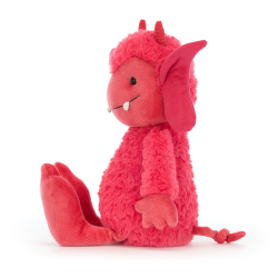 Jellycat - Gremlin Czerwony 27 cm