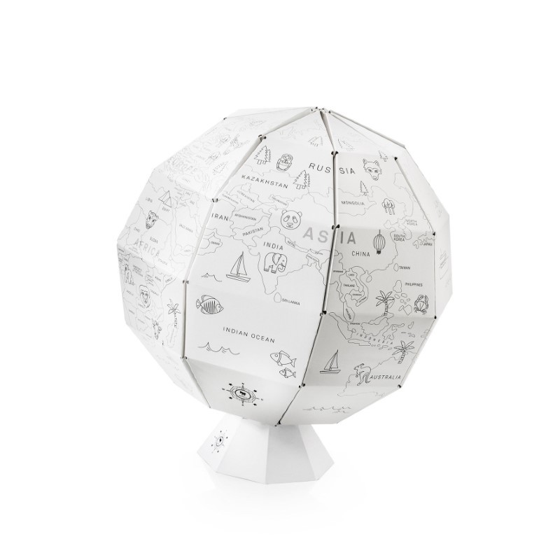 Donkey - Papierowy globus DIY 'My First Globe'