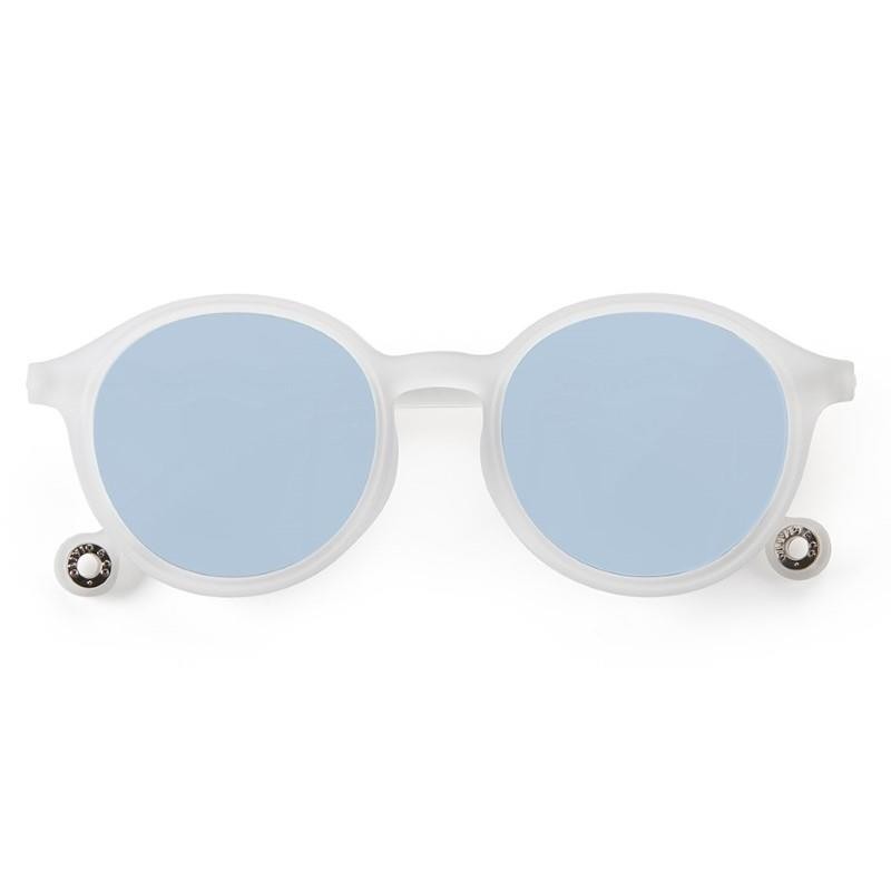 OLIVIO - Okulary przeciwsłoneczne z polaryzacją Oval Adult (12 lat+) - Jellyfish White