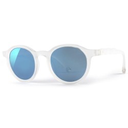 OLIVIO - Okulary przeciwsłoneczne z polaryzacją Oval Adult (12 lat+) - Jellyfish White