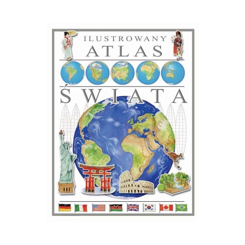 Książka - Ilustrowany atlas świata