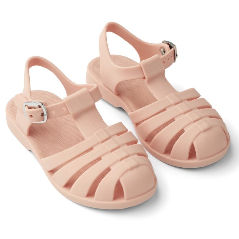 Liewood - Elastyczne sandały dziecięce odporne na wodę Bre Sandals - Dusty coral