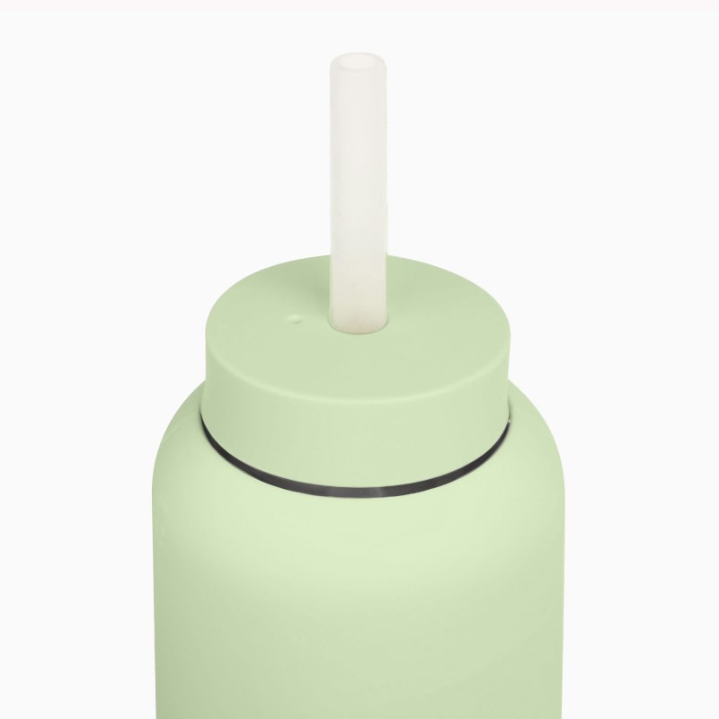 Bink - Silikonowa nasadka ze słomką do butelek Day/Mama Bottle 800ml - matcha