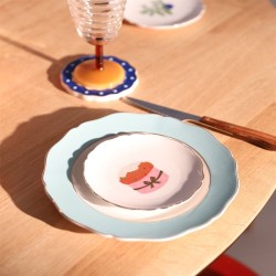 &k Amsterdam - Komplet talerzy z porcelany chińskiej Feast 6szt.