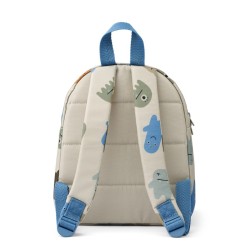 Liewood - Mały plecak dziecięcy Allan Backpack - Monster/Mist