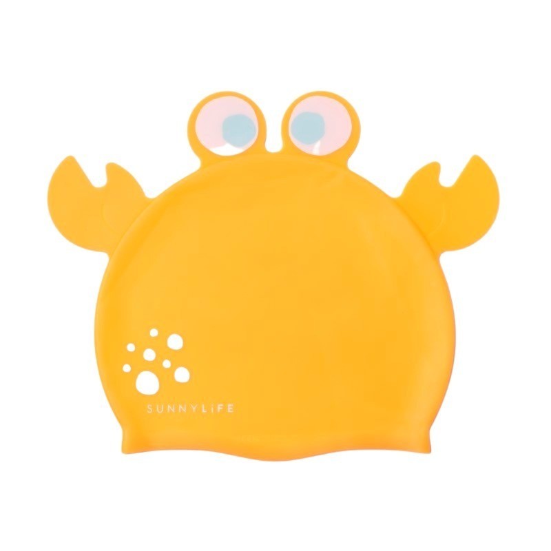 Sunnylife - Czepek basenowy Shaped - Sonny the Sea Creature, Neon Orange