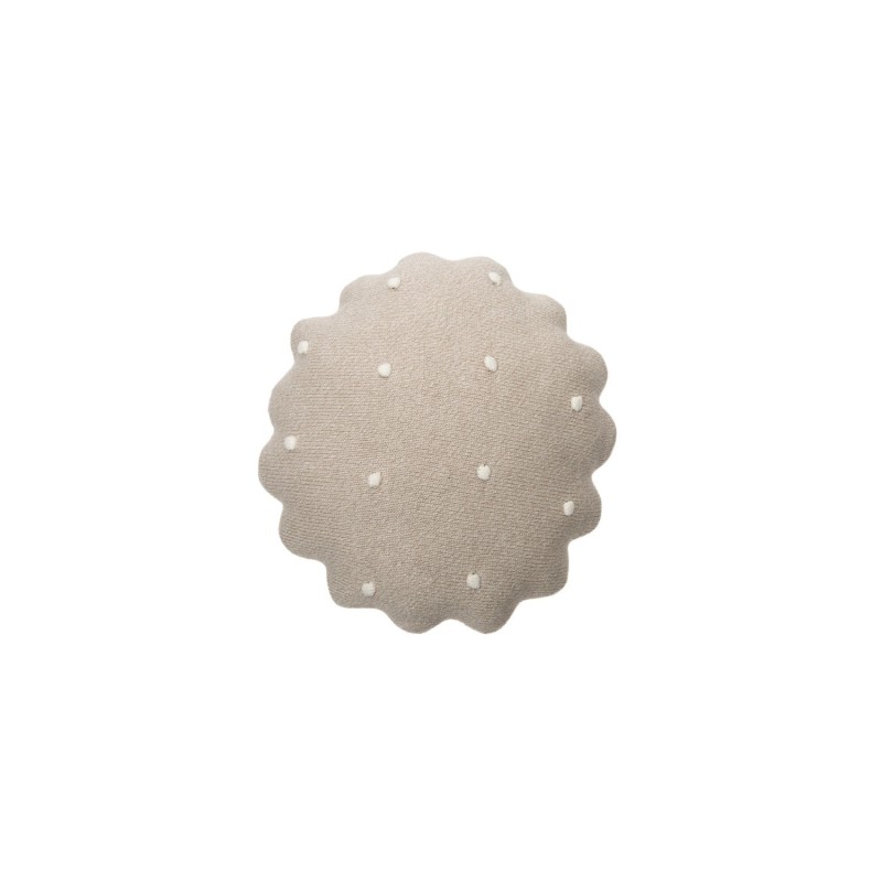 Lorena Canals - Poduszka Round Biscuit Dune White